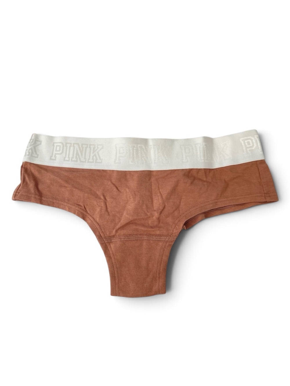 PINK Victoria’s Secret Brown Extra Low Rise Cheekster | XS | NWT